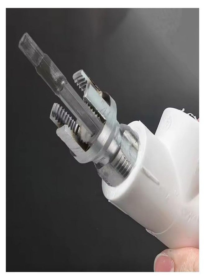 NityaEcommerce 1/2" threading tool, internal thread, integrated die, water pipe threader, plumbing thread cutter - Image 5